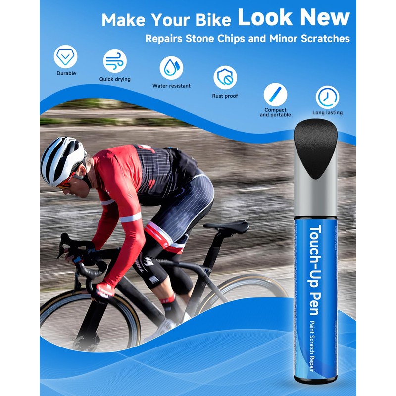 Onyx Carbon Matte (TK004-PM) Bike Touch Up Paint Compatible with