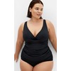City Chic Women's Tankini-Sardinia Underwire, Black
