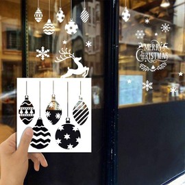 BTORER Reusable Plastic Drawing Stencils for Scrapbooking Photo Album DIY Christmas Decoration Paper Card Decoration Pack of 8