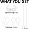 A-Focus Anti-Slip Set for AirPods Pro 2nd Silicone Adjustable Ear