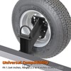 Jorohiker Stake Pocket Spare Tire Carrier with D-Ring ,Spare Tire