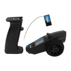 2.4G 4CH RC Remote and Receiver Controller LCD Display RC Car Controller with Waterproof Radio Transmitter for RC Car Boat