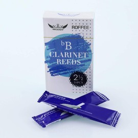 ROFFEE Bb Clarinet Reeds Strength 2.5,Box of 10