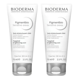 2pc Bioderma Loción Corporal Iluminadora, Zonas Sensibles Todo Tipo De Piel Día/noche