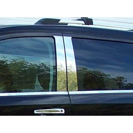 QAA is Compatible with 2009-2020 Dodge Journey 4 Piece Stainless Pillar Post Trim PP49945