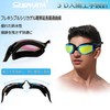 Swimming Goggle (1. Black Frame, Gold Lens)