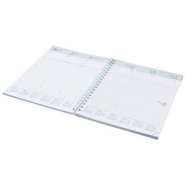 2025 Ambassador 13 Month Desk Insert Diary Refill/Insert White Paper (ORJ-White)