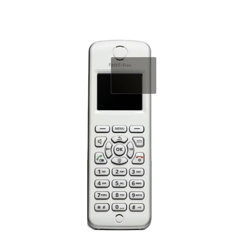 dipos I Blickschutzfolie kompatibel mit FRITZ! FON M2 Dect Display-Schutzfolie