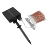 22m String Lights Solar Copper Wire 200LEDs Remote Control Lamp