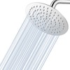 KINLIV 8 Inch Round Rain Shower Head Chrome, All Metal