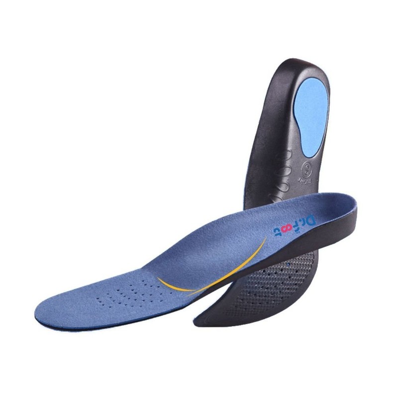 Dr. Foot's Full Orthotics Insoles - Built-in Metatarsal Raise Corrects