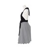 Francfranc Scalloped Full Apron, New Life, Gift, Black