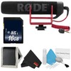Rode VideoMic GO VIDEOMIC-GO + 16GB Memory Card + Deluxe