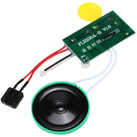 Recordable Greeting Card Module, 4mins Sound Module Light Sense High Sound Quality Voice Sound Record Chip for DIY Audio Cards Easy to Record (Play it again)