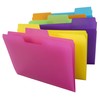 Smead SuperTab File Folder, Oversized 1/3-Cut tab, Letter Size, Poly,