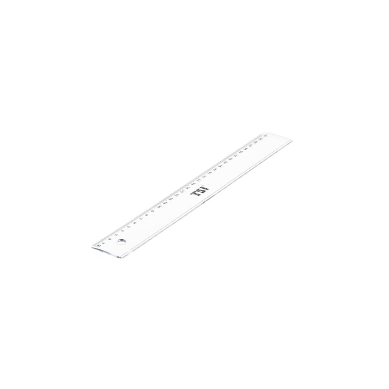 TSI 46030 Ruler 30 cm Transparent