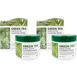 NEW Lunaris Green Tea Super Active Cleansing Cream 300g x2 / NEW 루나리스 그린티 슈퍼 액티브 클렌징크림300g x2개