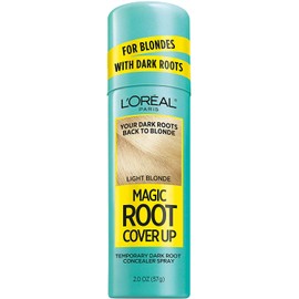 L'Oreal Paris Magic Root Cover Up Hair Color Magic Root Cover Up Concealer Spray For Blondes with Dark Roots, Ammonia and Peroxide Free, Light Blonde, 2 fl. oz.