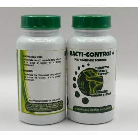 Bacti Control 2 Bacti Control Probiotics Digestive Immune Health Gut Health Detox Supplement