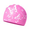 LUMOOM Unisex Adult Swim Cap (Pink)