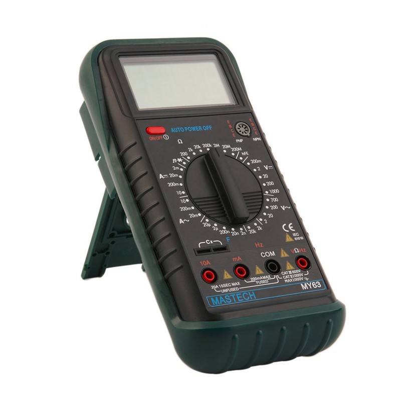 GOFO Jump 2000 Counts Digital Multimeter DMM w/Temperature Capacity and