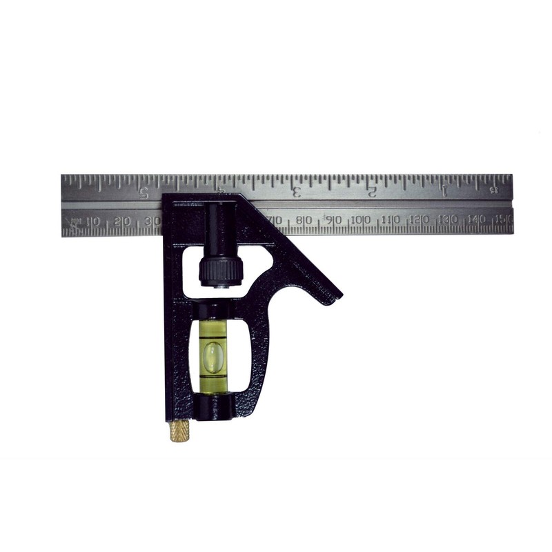 COMBINATION SQUARE 6" SS