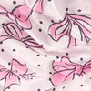 YZFDUI Bow Pink Satin Pillowcase for Hair & Skin Care,