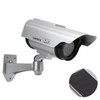 Dummy Camera Fake Monitor CCTV Surveillance System with Light Solar
