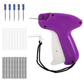 Stitchy Quick Clothing Fixer Micro Stitch Gun for Clothes Quick Tagging Gun for Clothing Sewing Machine Micro Stitchy Small Stitching Gun with 1000 Fasteners & 5 Needles(Purple)