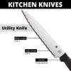 Spyderco Lightweight Kitchen Utility Knife with 6.5" MBS-26 Stainless Steel
