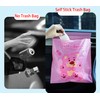 Thickened Self-adhesive Trash Bag, 50 Pcs 9.9 Inch x 10
