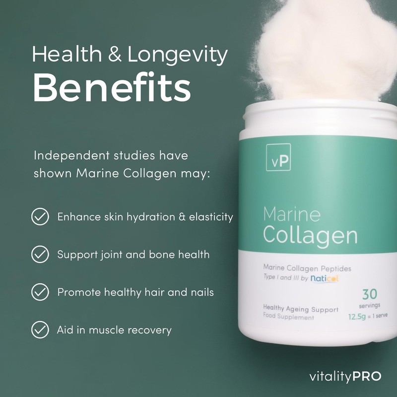 Marine Collagen 375g - 12.5g x 30 Servings - Naticol®
