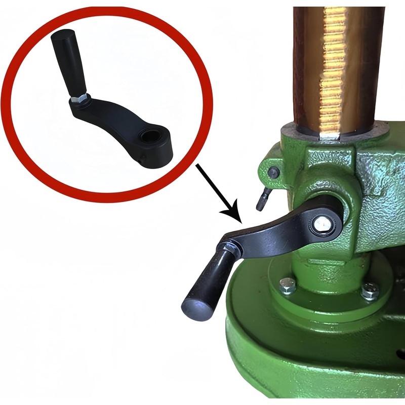10601009A1 Drill Press Crank Handle, Replacement 514007742 For Sears Craftsman
