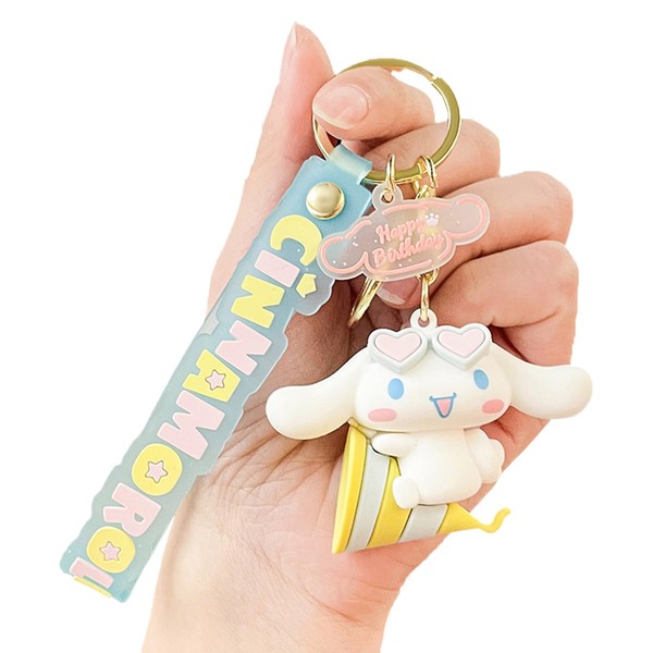 [Seinelect] Keychain, Cute Key Holder, Cute Cartoon 3D Keychain, Girls,