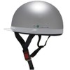 B&B BB300 White Brim Half Cap, Helmet, Silver, SG Safety