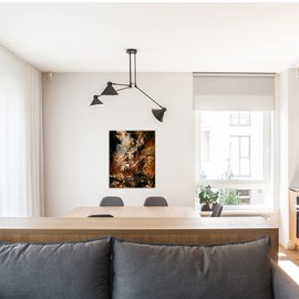 A&T ARTWORK The War in Heaven by Peter Paul Rubens The World Classic Art Reproductions,The Fall of the Damned Giclee Canvas Prints Wall Art for Home Decor, 30x24 inches