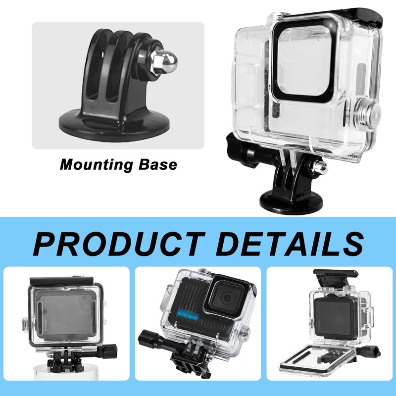 Waterproof Case for GoPro Hero Compact Waterproof Action Camera, Underwater