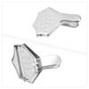 2 Pcs Lemon Slice Squeezers Stainless Steel Lemon Wedge Clips