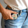Pill Box-3 Compartment Small Pill Case for Purse & Pocket