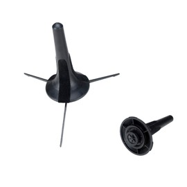 Cecilio Portable Trumpet Stand Holder, Foldable Trumpet Holder Stable with Protective Velvet, Black