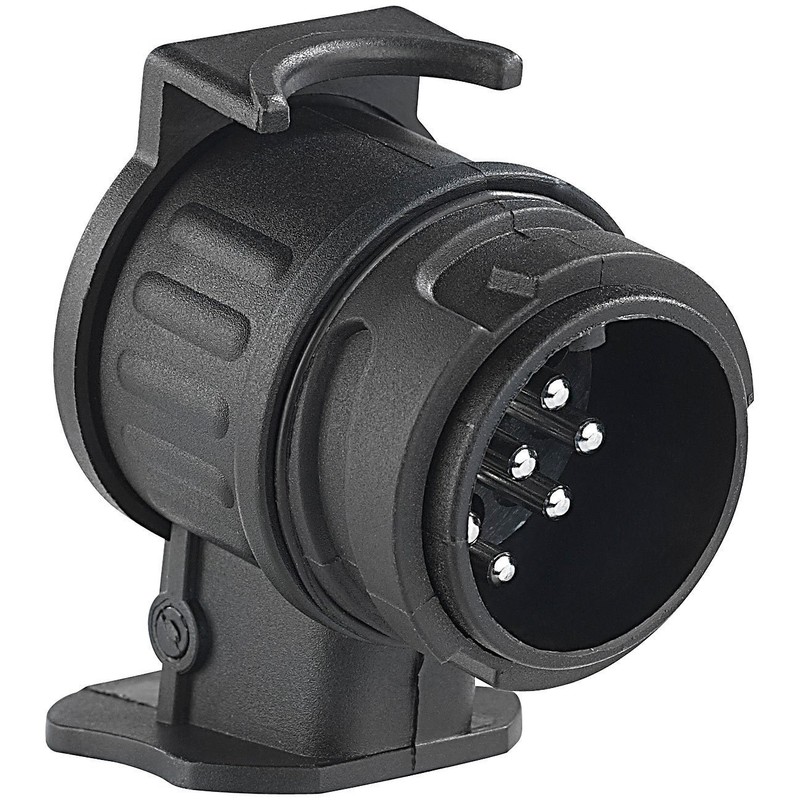 Hillfield Adapter for Car and Trailer 13–Pin to 7–Pin Adaptor/Towing