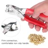 Grommet Hole Pliers Set, Multipurpose Eyelet Rivet Punch Pliers with