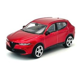 Bburago 1/43 Alfa Romeo Tonale 18-30468 RD Red Mini Car, Diecast Car, Finished Product, 1:43 Alfa Romeo Tonale
