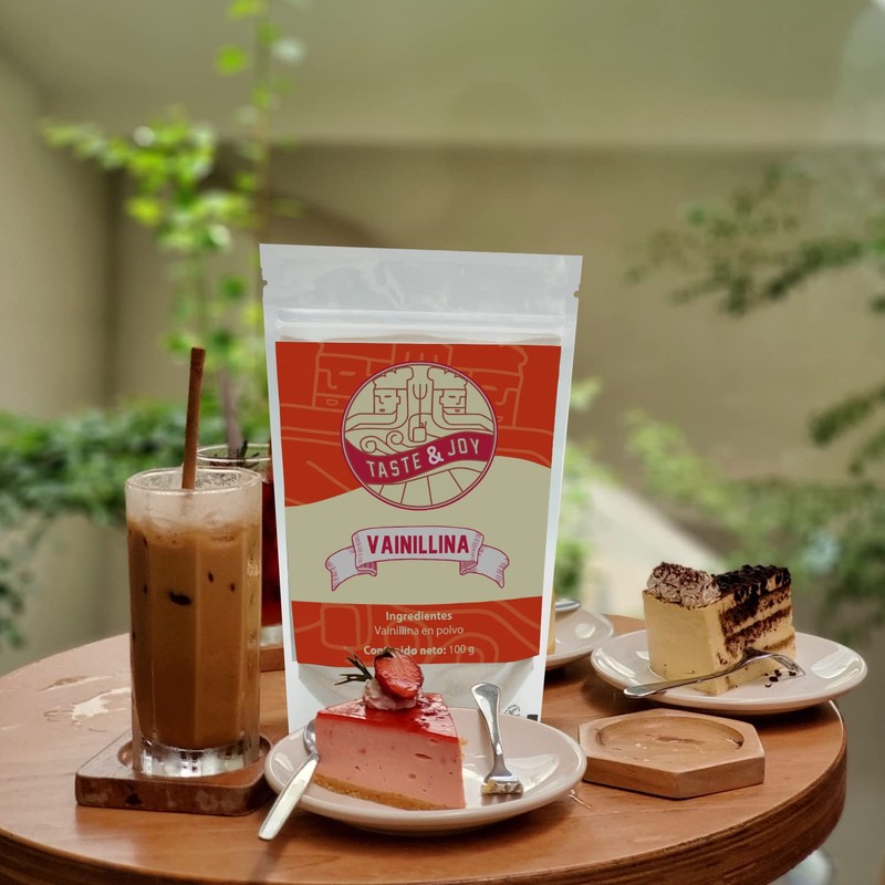 Vainillina 100g - [Grado Alimenticio]