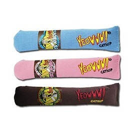 Yeowww! Cigar 3 Pack 100% Organic Catnip Cigar Toys