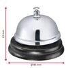 Westmark Table Bell / Reception Bell, Diameter 8 cm, Clear