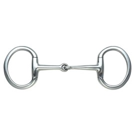 Shires Flat Ring Jointed Eggbutt 4.5"