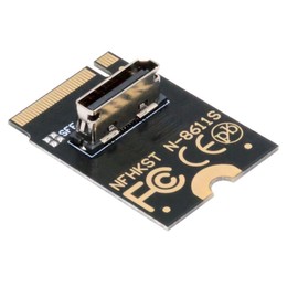 chenyang Oculink SFF-8612 SFF-8611 to PCI-E 4.0 NVME M.2 M-Key Vertical Host Adapter for U.2 SSD & eGPU