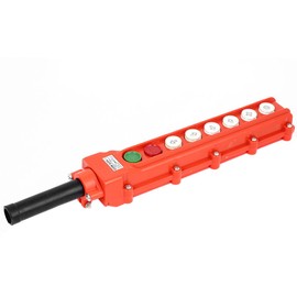 uxcell Up-down Pushbutton Crane Hoist Switch Rainproof COB-63A