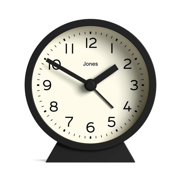 Jones Clocks® Midnight mini alarm clock | Contemporary design |